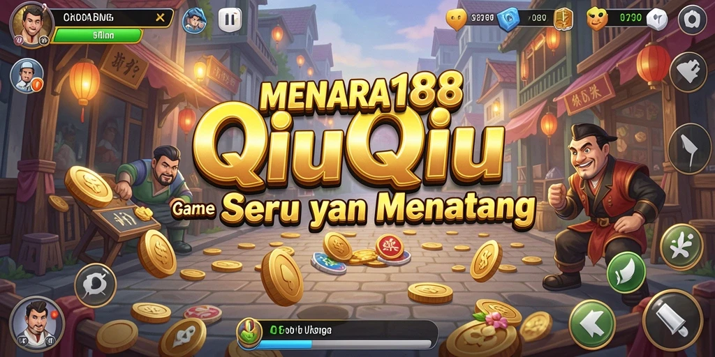Tampilan gameplay QiuQiu di MENARA188 yang menegangkan dan interaktif.