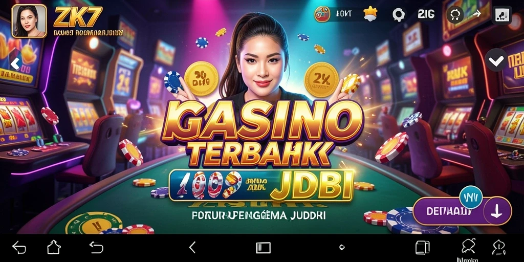 Tampilan menarik dari gameplay Kasino di ZK7.